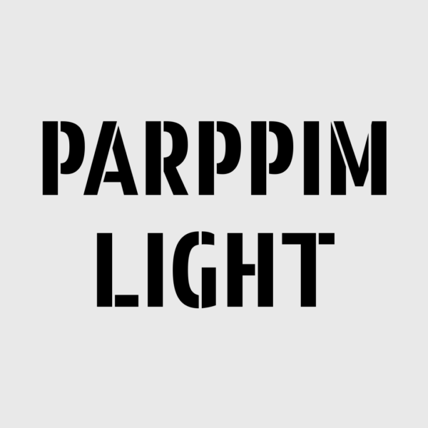 Textschablone Parppim Light