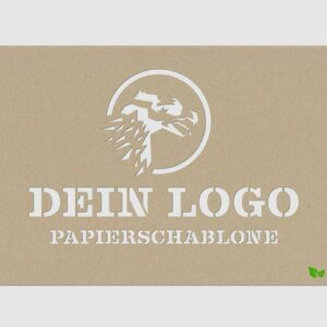 Papierschablone Logo