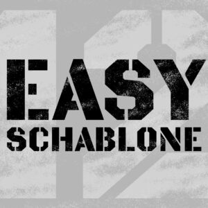 Easy Schablone 12 Textschablone