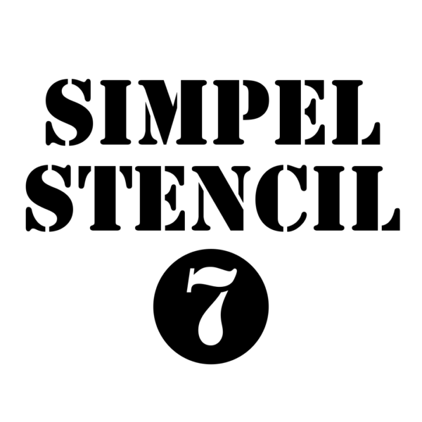 Simpel Stencil Seven. Erstelle mühelos deine eigene, auffällige Textschablone mit der Schrift STENCIL STD BOLD! Bis 7 Buchstaben!