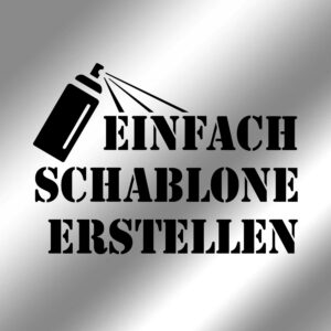 einfach Schablone erstellen