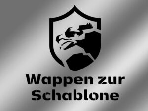 Ihr Wappen zur Schablone