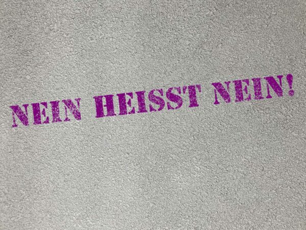 Nein heisst Nein #neienheisstnein