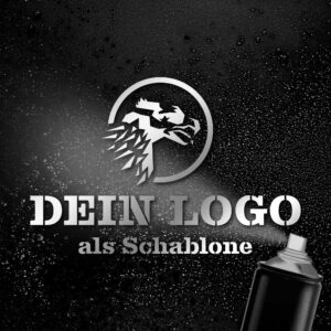 Dein Logo wird zu einer Schablone – Perfekte Umsetzung für Sprühschablonen. Die visuelle Identität deiner Marke ist entscheidend, und mit benutzerdefinierten Sprühschablonen kannst du dein Logo auf fast jeder Oberfläche wiedergeben. @stencilandmore