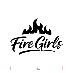 Individuelle Motiv Airbrush-Schablone #Angebot 110 Fire Girls
