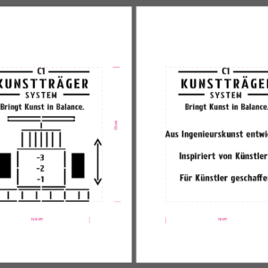 Individuelle Motiv Airbrush-Schablone #2026-04-15 Kunstträger 4 Schablonen Sonderpreis