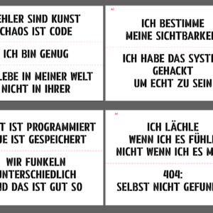 individuelle Text-Airbrush-Schablone #185 Texte
