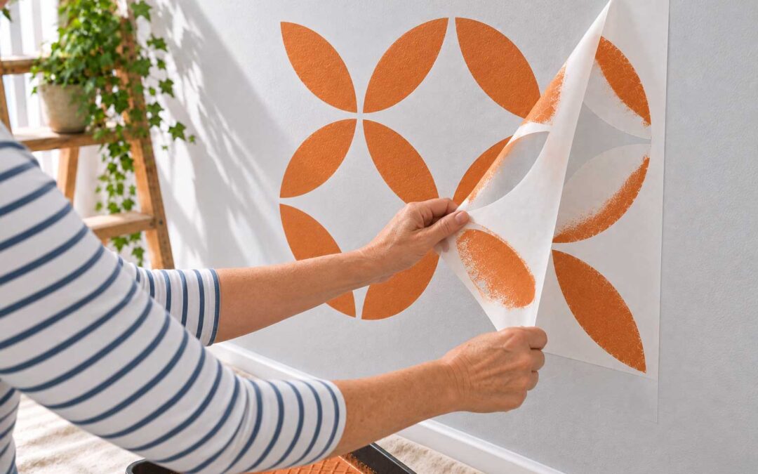 Malerschablone richtig anwenden – Schritt für Schritt zum perfekten Wandmotiv