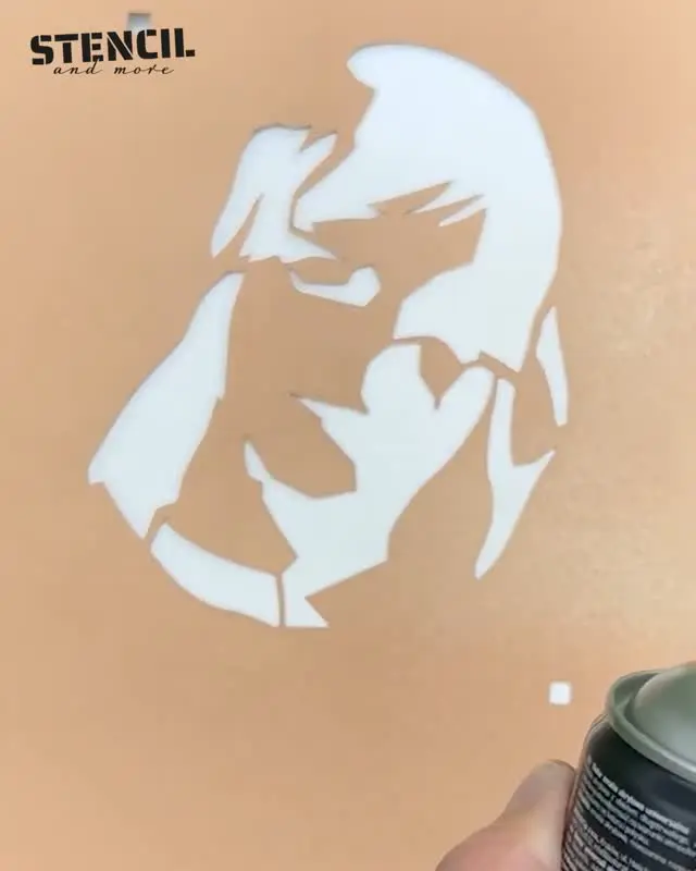 Mio Porträt Schablone - #streetart #kunstwerke #stencil #schablonen #citykunst #grafitti #strassenkuenstler #stencilandmore #schablonentechnik #potraitstencil @noly_stencil_archive #stencilhamburg
